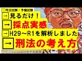 【刑法のノウハウを伝授します】採点実感3年分から分析する刑法の考え方