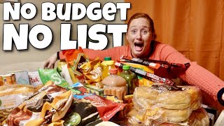 My Impulsive Large Family Grocery Haul || NO BUDGET GROCERY SHOPPING