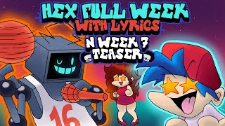 Video thumbnail of "Hex WITH LYRICS + WEEK 7 TEASER By RecD - Friday Night Funkin' THE MUSICAL (Lyrical Cover)"