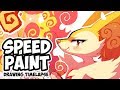 【SPEED PAINT】Pokemon Drawing Timelapse | Braixen