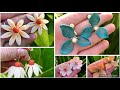 Wire Inside! Most Gentle Polymer Clay Earrings I Ever Created. Flowers Tutorial