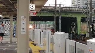 681系特急しらさぎ回送列車金山3番線通過