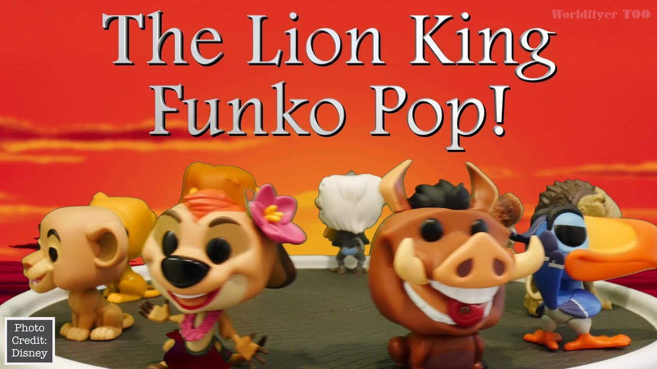 Disney's The Lion King Funko POP! Favorites (Animated & Live Action) [4K] [For Adult Collectors]