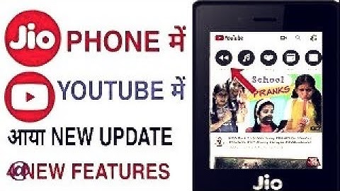 🔥Jio Phone YouTube New Update Today  | New Update in Jiophone | By Techno Shiva