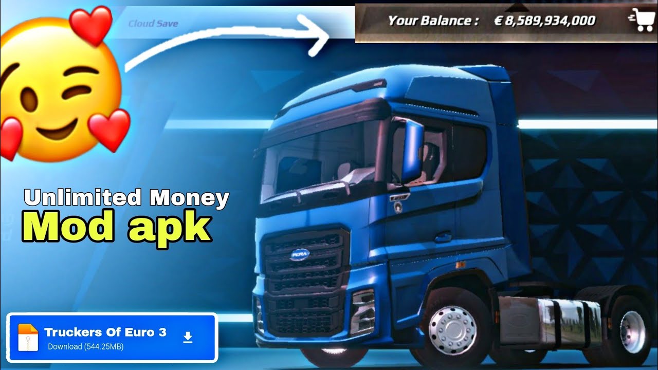 Truckers Of Euro 3 Mod Apk Unlimited money 🤑 Download