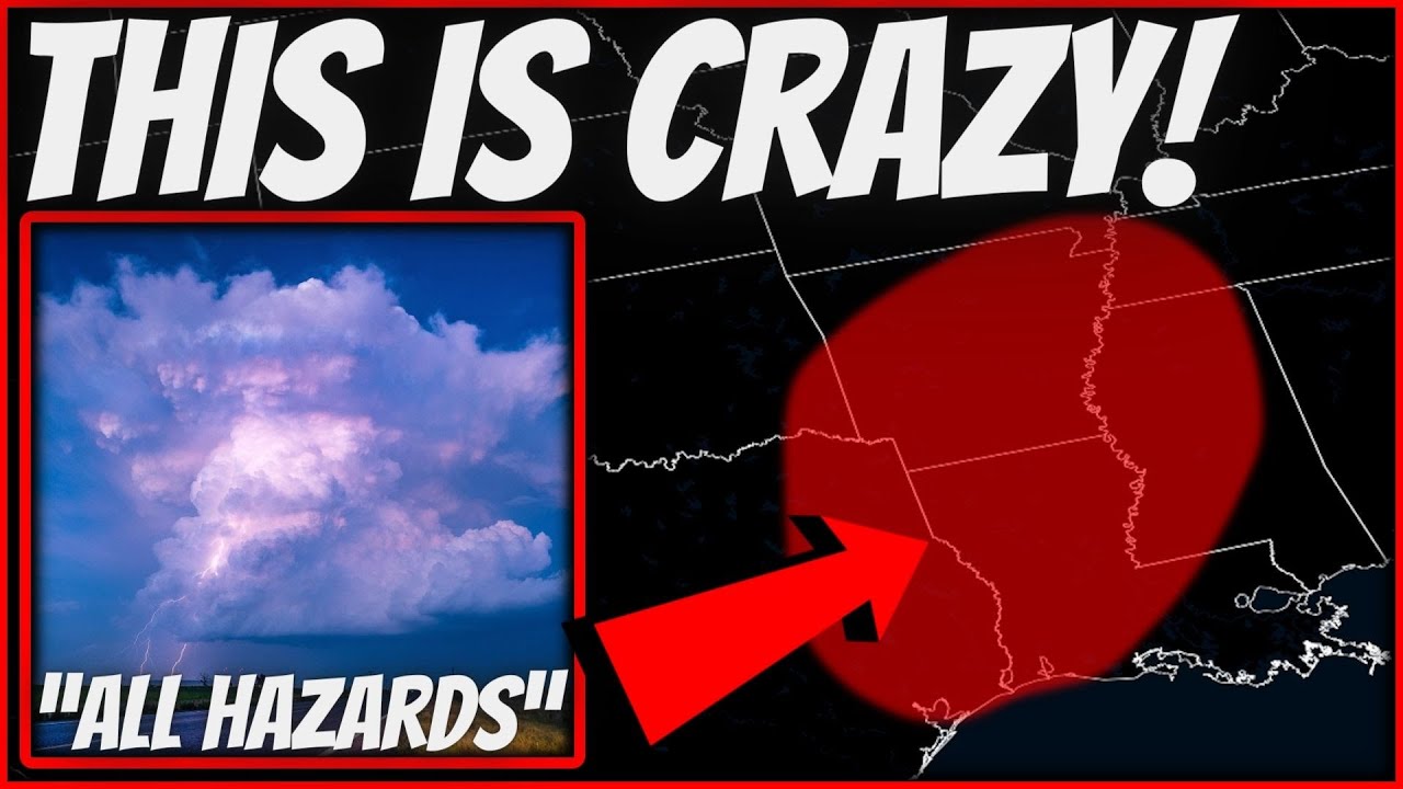 🔴BREAKING - Tornadoes, Large Hail & Wide Spread Wind Damage Expected ...