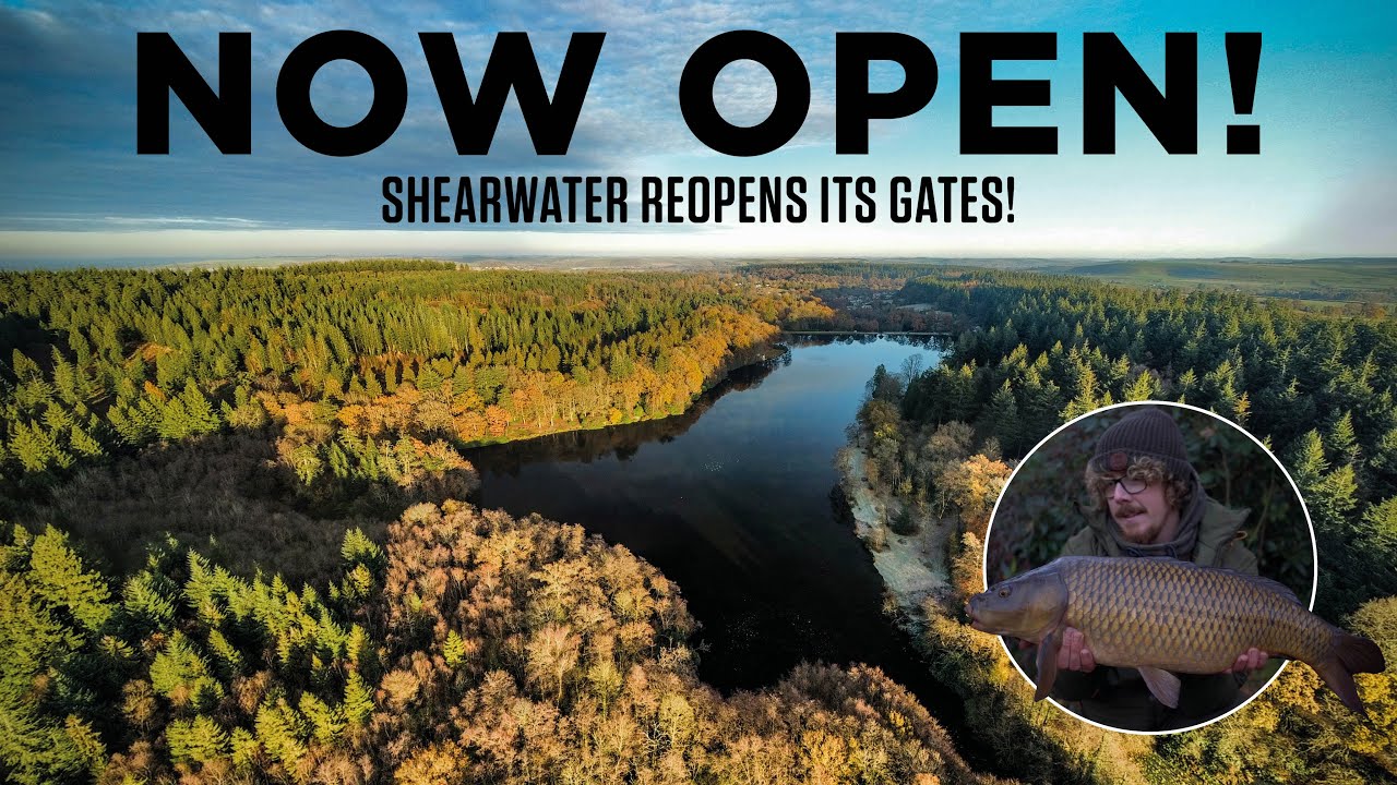 Shearwater Reopens! First Session Back! Winter Carp Fishing 2023