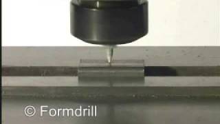 Formdrill M4 In 2Mm Steel With Flat Finish