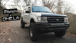 Installing A 3 Inch Lift On My First Gen Tacoma // Bilstein 5100 x Old Man Emu Springs