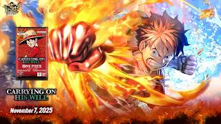 One Piece TCG: Carrying On His Will - Trailer 1080p