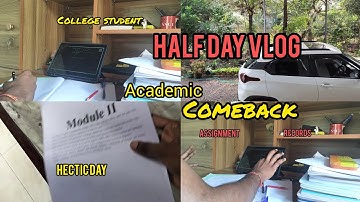 College student| study vlog |  CUSAT civil engineering student 