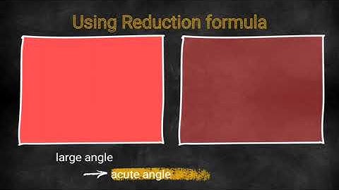 Using Reduction formula part 1 Grade 11/12 math - Science In Five