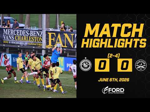 Pittsburgh Riverhounds SC vs Charleston Battery Match Highlights 6/6/26