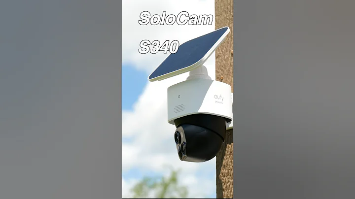 Eufy SoloCam S340 - Wireless Solar 360 Tracking Security Camera