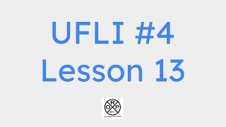 UFLI Music #4 -  Lesson 13 (Country Walk)