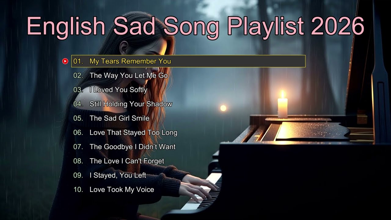 My Tears Remember You | Aya Tears | Broken Heart English Playlist 😭 Soft Love Songs for Late Nights