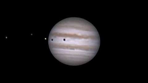 Jupiter Moon Triple Transit 24th Jan 2015