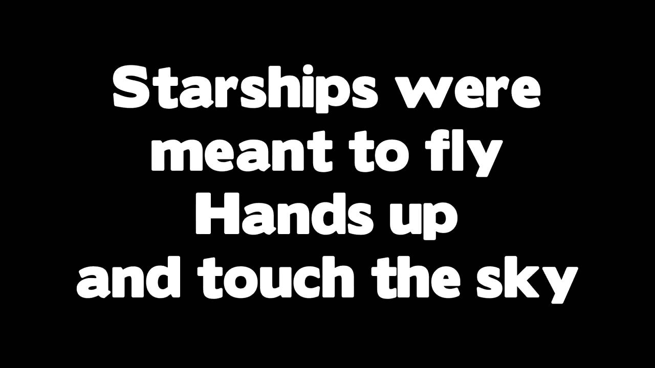 Nicki Minaj Starships Lyrics YouTube