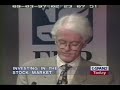 Peter Lynch - Ten Most Dangerous Things People Say About Stocks