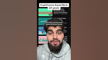 The Origin of Crashcourse