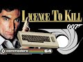 Commodore 64 - James Bond Licence To Kill Gameplay