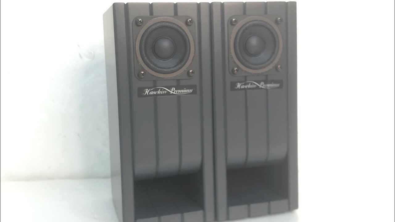 □ Hasehiro Premium ハセヒロ プレミアム 小型 スピーカー ペア