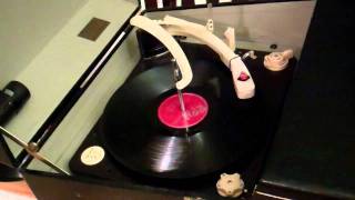 PILOT 1958 PORTABLE HI-FI - MODEL # 1015 .. EDDIE MY LOVE .. THE TEEN QUEENS
