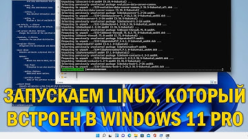 Windows 11: установка и настройка встроенного ядра Linux в Win11, запуск Linux GUI приложений