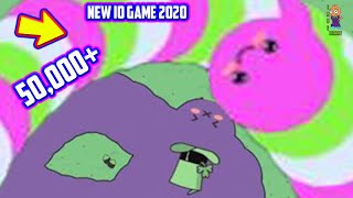 SushiParty.io | NEW IO GAME 2020 [World Record] 50,000+ | Moments, Tips, Tricks & Strategy- Worms.io screenshot 1