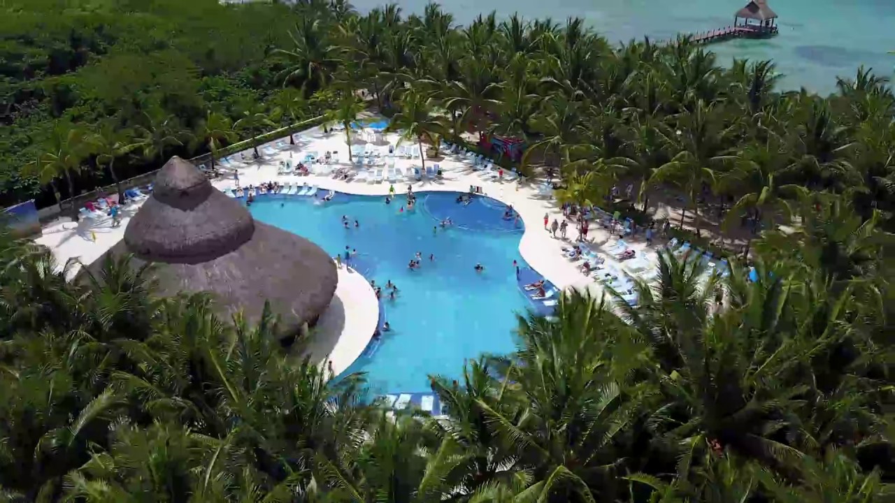 Paradise beach club Cozumel!! - YouTube