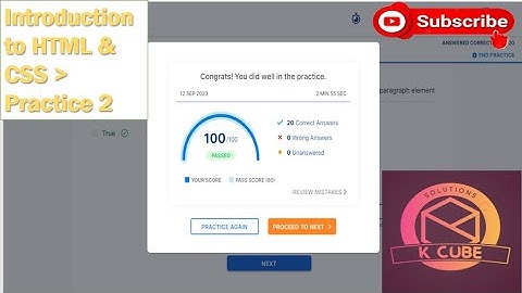 PRACTICE-2 | Introduction to HTML &CSS | CCBP 2.0 | NXT WAVE