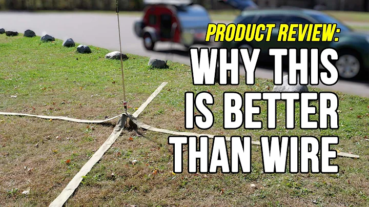 I tried the Faraday Strip Radials for my antenna, and WOW!