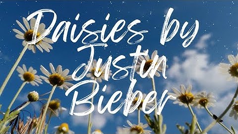 Justin Bieber – Daisies (Lyrics)🌼 | Official Lyric Video
