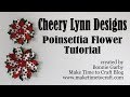 Cheery Lynn Designs Poinsettia Flower Tutorial