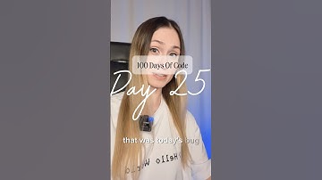 Day 2️⃣5️⃣ of 1️⃣0️⃣0️⃣ Days of Code Challenge #100daysofcode #webdeveloper #motivation #coding