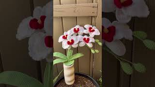 Crochet Orchids #flowers #diy #diy #orchids #flowers
