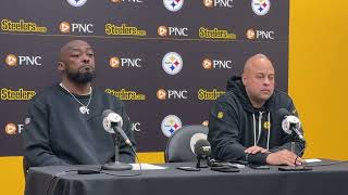 Steelers GM Omar Khan on OL Draft Focus, Adding WR Help