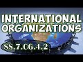 Ss7cg42  describe the united states and citizen participation in international organizations