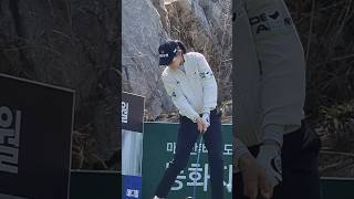 [Golf] 통산11승 베테랑 껄렁스타일 시원한 캐릭터 이정민프로(32세 172cm 한화큐셀)티샷