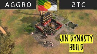 Jin Dynasty Aggro/2TC Build order I Билд на Династию Цзинь Агрессия/2 ТЦ Age of Empires 4