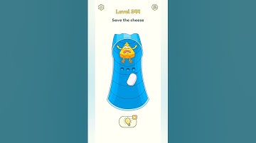 DOP2: Delete One Part 🤩😍🥰😍Save the cheese😘😘😘😘Level 344🤩😍🥰😍#shorts #youtubeshorts