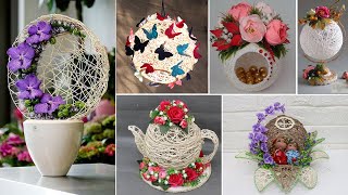 10 Jute Craft Ideas With Balloon | Home Decorating ideas handmade