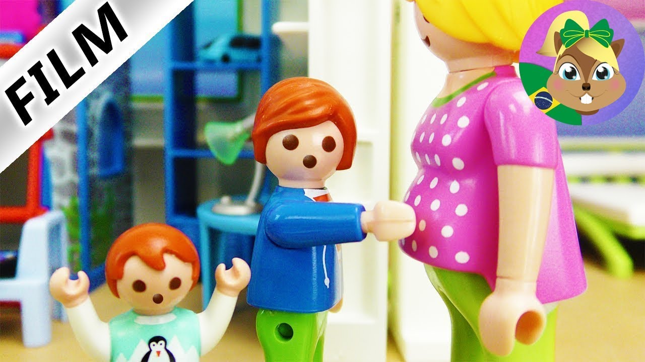 BONECA GRÁVIDA com bebe na barriga - Boneca barbie português - Joga comigo  