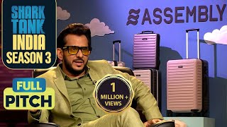 Can Luggage Brand ‘Assembly’ Seal a Deal with the Sharks | Shark Tank India S3 | Full Pitch