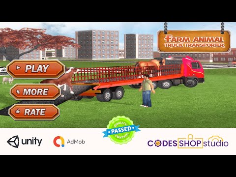 Wild Animal Transporter Truck Game 2025 | Wild Animal |  Unity Game