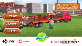 Wild Animal Transporter Truck Game 2025 | Wild Animal |  Unity Game