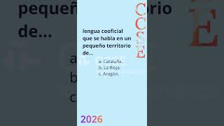 🚨Examen ccse 2026 nacionalidad española #009 #ccse2026 #spain #la1 #nacionalidadespañola