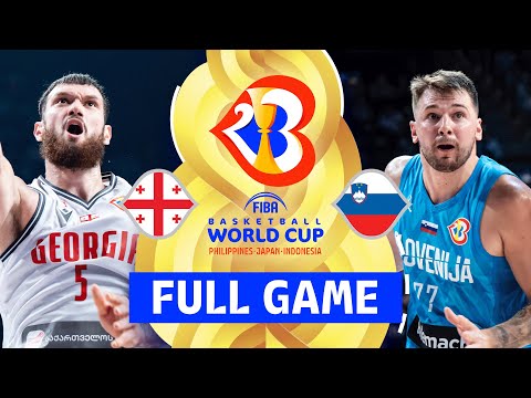 Georgia v Slovenia | Full Basketball Game | FIBA Basketball World Cup 2023