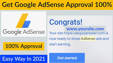 Fast Google Adsense Approval for Blogger & Wordpress  How to Get Google Adsense Approval In 2021