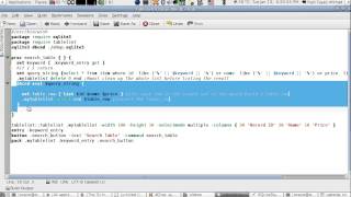 A Jumpstart Tutorial in using the Tcl/Tk Tablelist Widget With Sqlite3 (English Version)